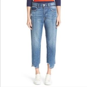 NWT FRAME Denim vintage fit high waist crop jeans